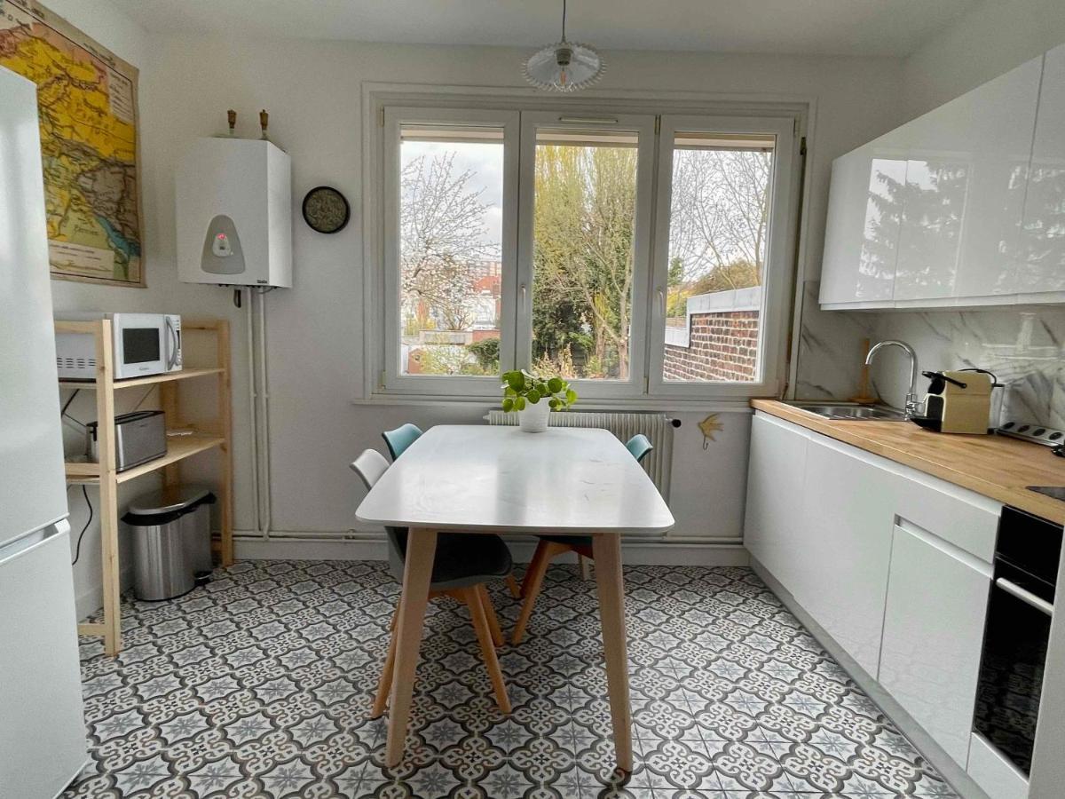 La Chambre Jaune Maison Avec Grande Terrasse Et Garage Prive Villa Rijsel Buitenkant foto